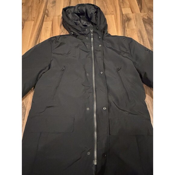 Michael Kors Water Resistant Insulated Windproof Parka Jacket Mens Medium Black - Picture 5 of 11